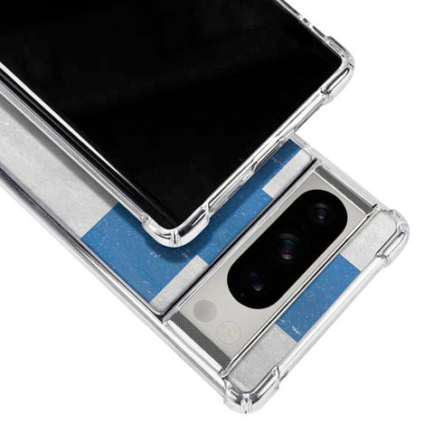 Finland Flag Distressed Google Pixel 8 Pro Clear Case